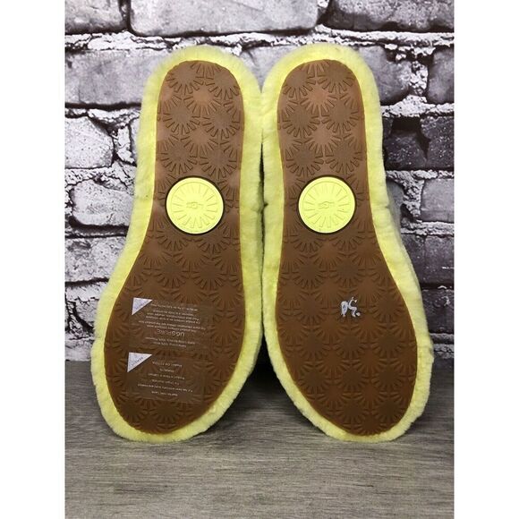 UGG Green Fluff Yeah Poppy California Slide Sandals Women 10M US/41EU 1118459 - Picture 11 of 16